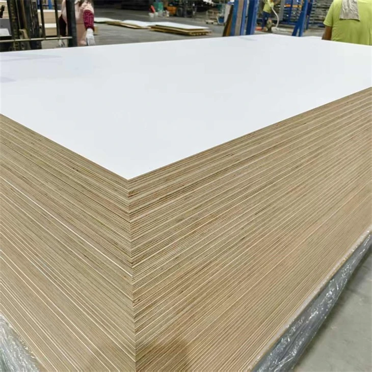 White Melamine Plywood Panels 1220x2440mm